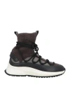 Bally Woman Sneakers Black Size 4.5 Leather, Textile Fibers
