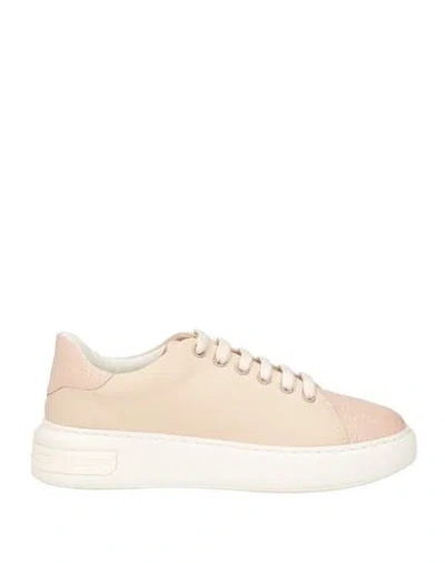 Bally Woman Sneakers Ivory Size 6 Leather In White