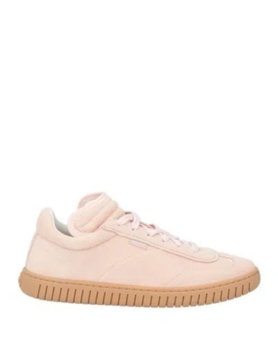 Bally Woman Sneakers Light Pink Size 6.5 Calfskin