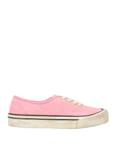 Bally Woman Sneakers Pink Size 7.5 Calfskin
