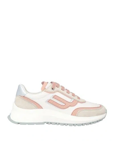 Bally Woman Sneakers White Size 7.5 Calfskin