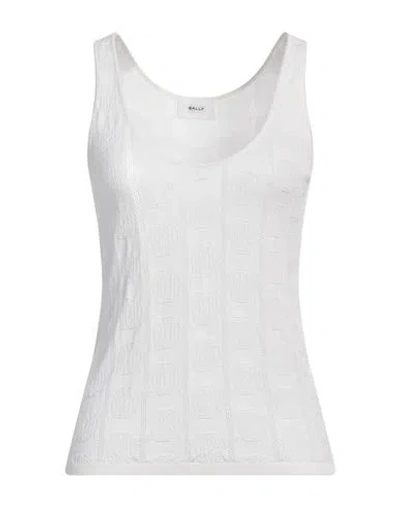 Bally Woman Top Cream Size 10 Silk, Cotton
