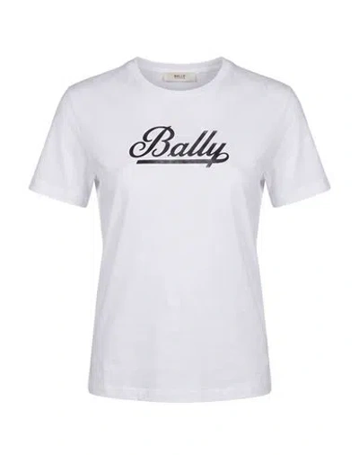 Bally Woman T-shirt White Size 4 Cotton
