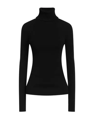 Bally Woman Turtleneck Black Size 8 Cashmere
