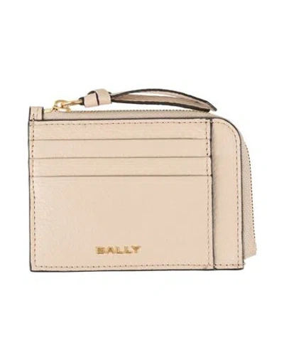 Bally Woman Wallet Beige Size - Leather