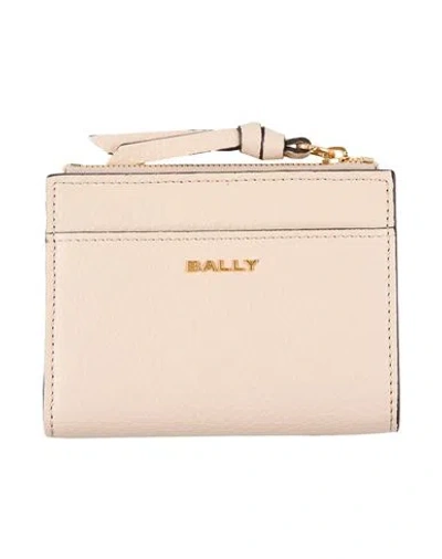 Bally Woman Wallet Beige Size - Leather