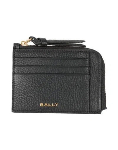 Bally Woman Wallet Black Size - Leather