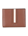 Bally Woman Wallet Brown Size - Leather In Brown