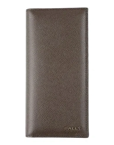 Bally Woman Wallet Dark Brown Size - Leather