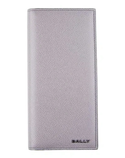 Bally Woman Wallet Grey Size - Leather