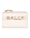 Bally Woman Wallet Ivory Size - Leather