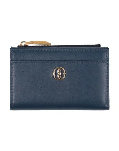 Bally Woman Wallet Navy Size - Leather