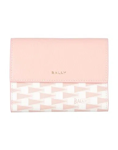 Bally Woman Wallet Pink Size - Leather