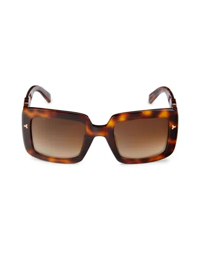 Bally Women's 53mm Square Sunglasses In Brown