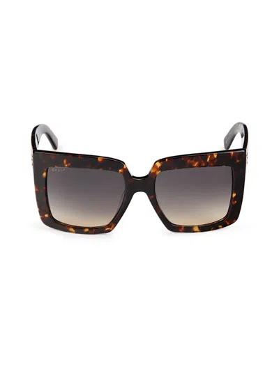 Bally Women's 54mm Square Sunglasses In Black