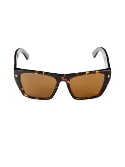 Bally Women's 55mm Rectangle Sunglasses In Brown