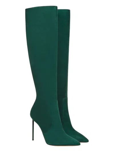 Bally Barbra 105 Knee-high Boots In Green