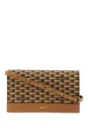 Bally Pennant Continental Wallet In Desert Tpu In Brown