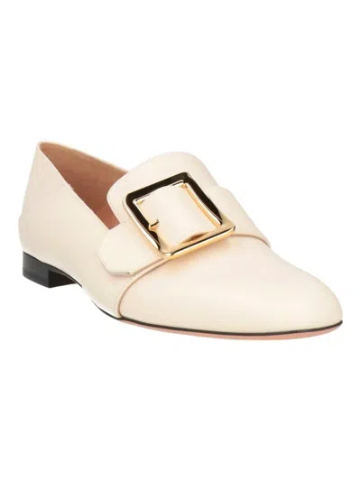 Bally Women's Janelle Calf Leather Loafers In Bone In Neutral