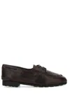 Bally Women's Leather Loafer In Brown