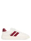 Bally White Leather Rebby Sneakers