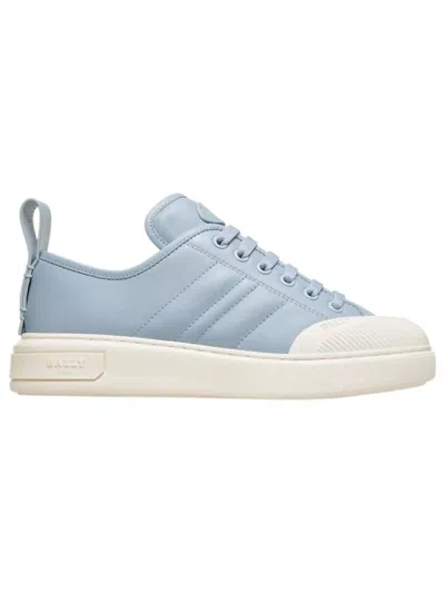 Bally Women's Medyn Leather Sneakers In Poolside In Blue