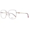 Bally Ba-1049211-fbb-167 Metal Square Frame Eyeglasses In Gray