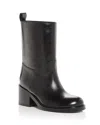 Bally Women's Pongo Block Heel Boots In Black