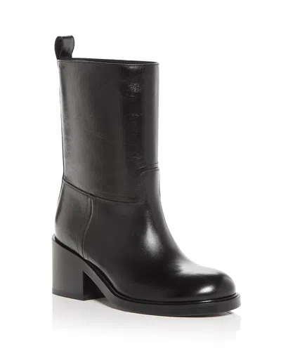 Bally Women's Pongo Block Heel Boots In Black