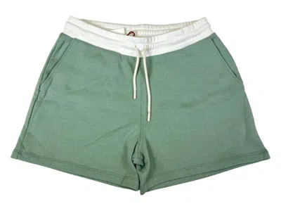 Bally Women's Pull On Drawstring Shorts In Laguna/bone In Green