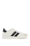 Bally Smooth Leather Thiago Sneakers In In Bianco