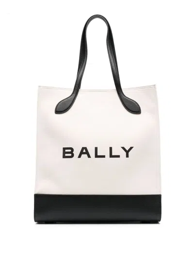 BALLY WOMEN'S TOTE BAG BAR KEEP ON