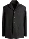 Bally Wool Jacket In Grey