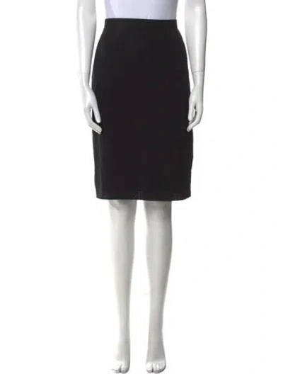 Pre-owned Bally Wool Knee-length Skirt In Brown