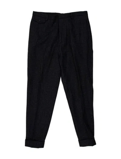 Pre-owned Bally Wool Pants In Blue