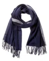 Bally Wool Scarf In Brown