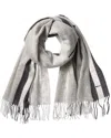 Bally Wool Scarf In Gray