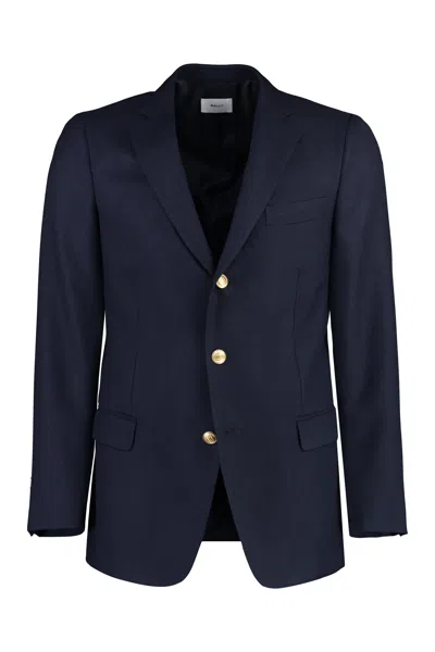BALLY BALLY WOOL SINGLE-BREASTED BLAZER