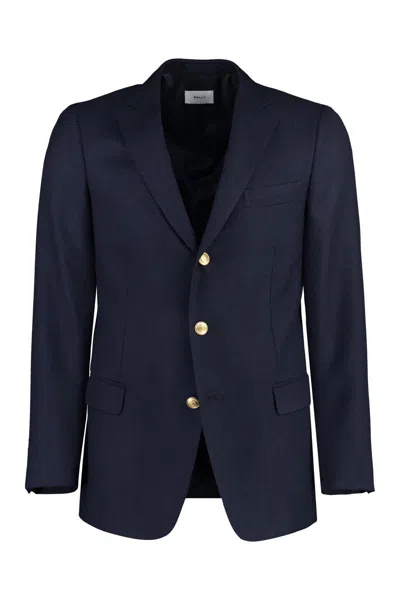 BALLY BALLY WOOL SINGLE-BREASTED BLAZER
