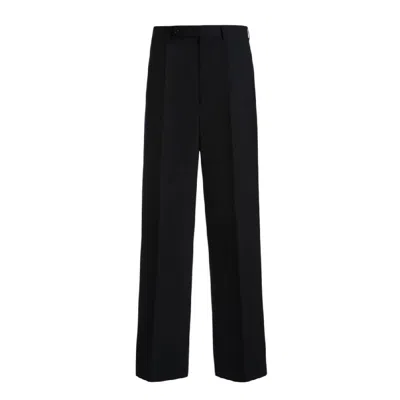 Bally Wool-blend Tailored Trousers In Black