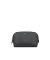 Bally Wrap Zipper Wallet In Black