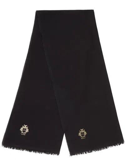 Bally X Adrien Brody Travel Collection Scarf In Blue