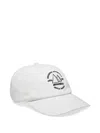 Bally X Dj Leo Mas Baseball Cap In White