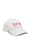 Bally X Dj Leo Mas Logo-embroidered Baseball Cap In White