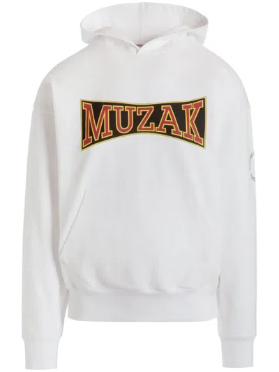 Bally X Dj Leo Mas Printed Hoodie In White