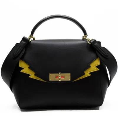 Pre-owned Bally Yellow Leather Handbag Shoulder Bag () In Multi