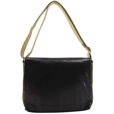 Pre-owned Bally Yellow Leather Shoulder Bag ()