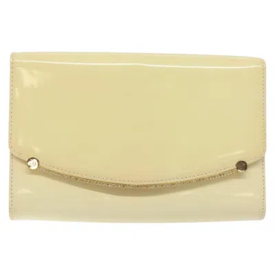 Pre-owned Bally Yellow Patent Leather Shoulder Bag ()