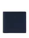Bally York Grained-leather Bifold Wallet In Black
