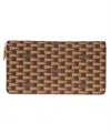 Bally Pennant Zip Wallet In Brown
